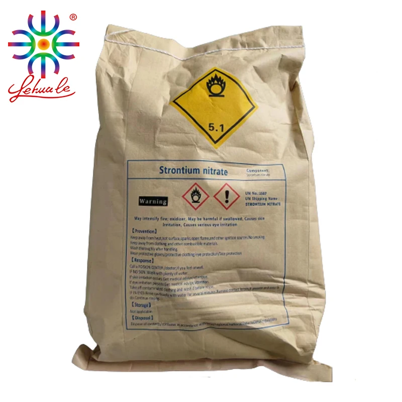 Fireworks Production Using Strontium Nitrate Powder 99.0%