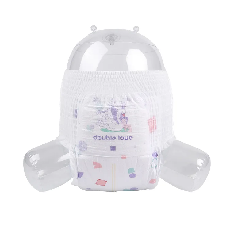 Custom Brand Baby Diapers 20ft Container High Absorbency Disposable
