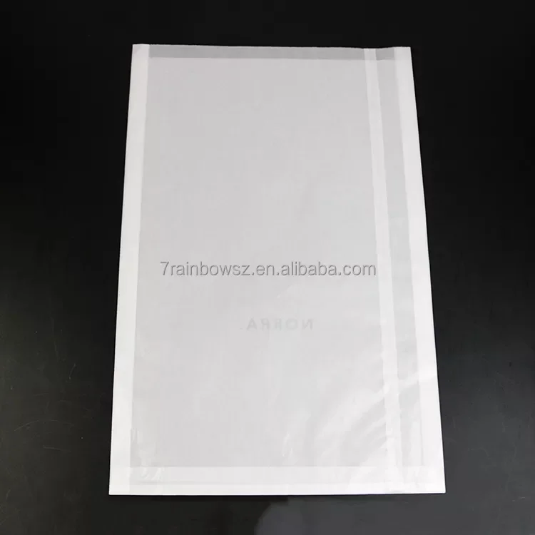 Compostable Glassine Paper Bag For Clothing Packaging Recyclable