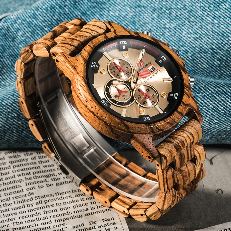 Holzuhren Armbanduhr Holz Gravur Holzuhren Holz Armbanduhr Mit