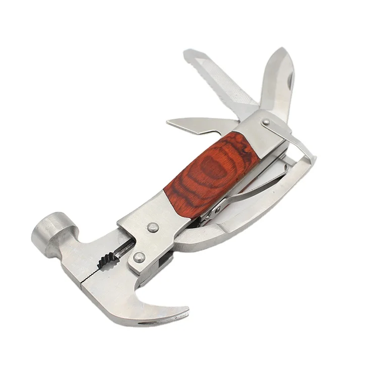 12 In1 Multi axe Hammer Outdoor Tools Pocket Knife