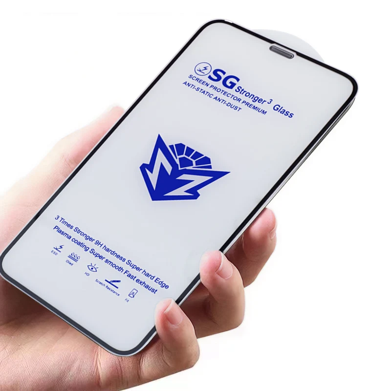 9h 3D 5D 6D 9D полное изогнутое покрытие оптовая продажа защита экрана телефона из закаленного стекла для iphone 14 13 12 11 Pro max xs xr x 8