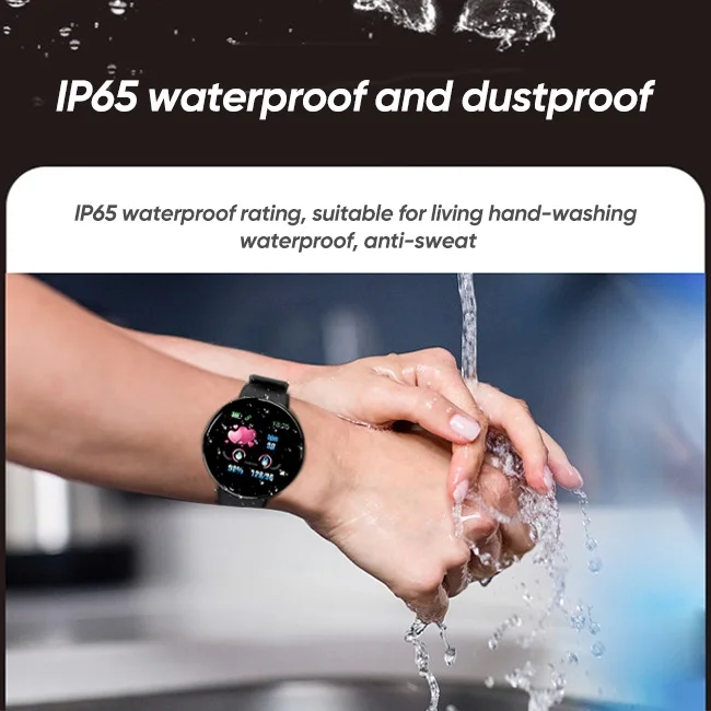 D18 Smart Watch D18 Smartwatches IP67 Waterproof Fitness Tracker