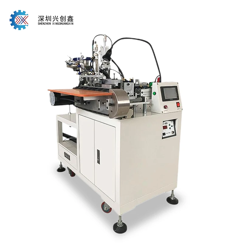 Cellphone Charger Cable USB Cable Making Machine, USB Wire Connector Automatic Soldering Machine, Cable Manufacturing Equipment
