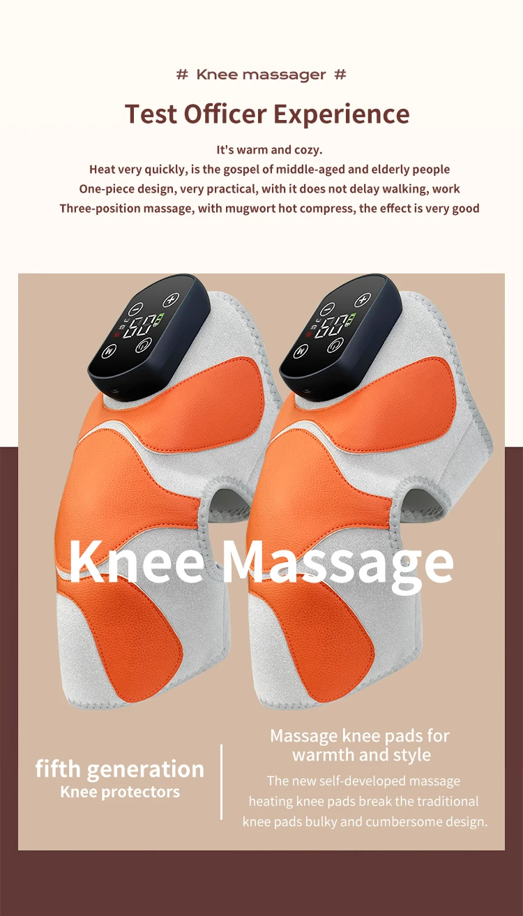 Smart Physiotherapy Knee Arthritis Massager Machine with Hot Compress Targeted Leg and Knee Relief