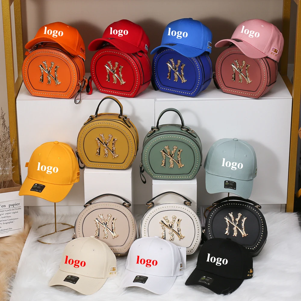 2021 New arrivals women hat and ny purse 2021 handbags set women bags women handbags ladies hand bags