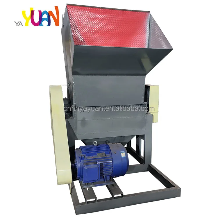 diesel Engine Manual Plastic Shredder and Plastic Bottle and Can Crusher Plastic Film Crusher