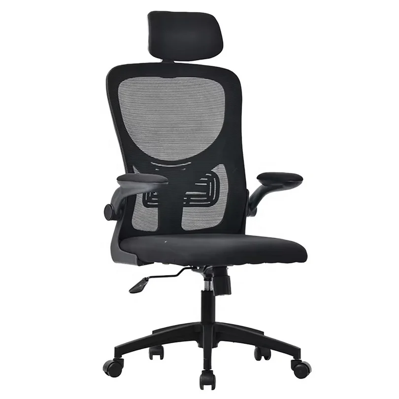 2024 New Modern Normal High Back Swivel Full Mesh Desk Chairs Wholesale Gas Lift Cylinder Ergonomic Office Chairs With Headrest