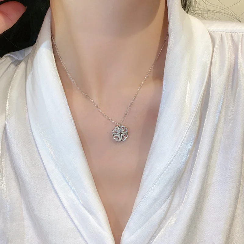 New Design Heart Four-leaf Clover 