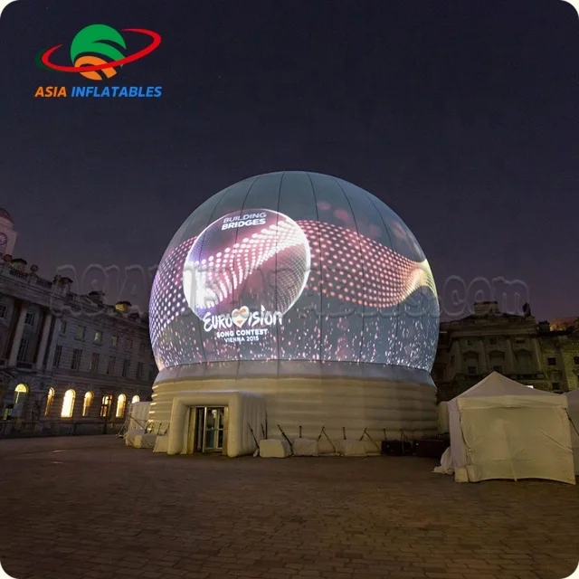 Dome 360 Degree VR Projection Lightweight Mobile Air Domes Inflatable VR Dome