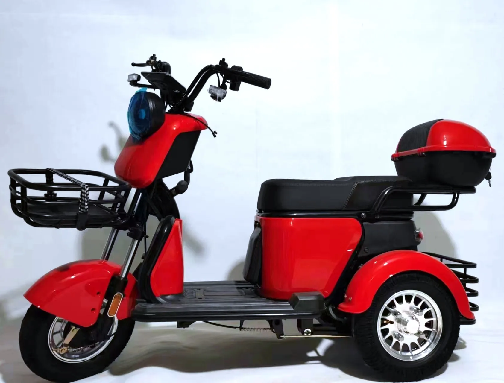48v20ah Battery 500w Three Wheel Portable Electric Scooter Tricycles
