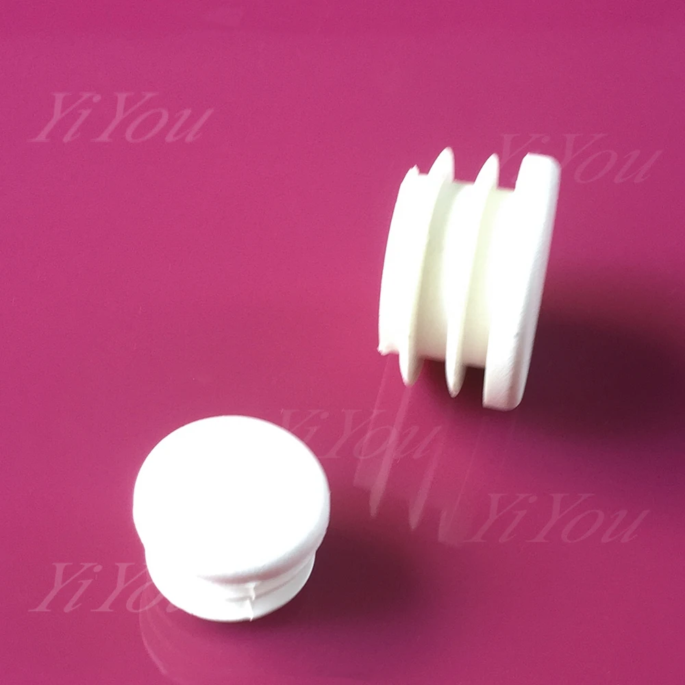 Custom Size Black And White Twocolor Nylon Plug Plastic Threaded Hole