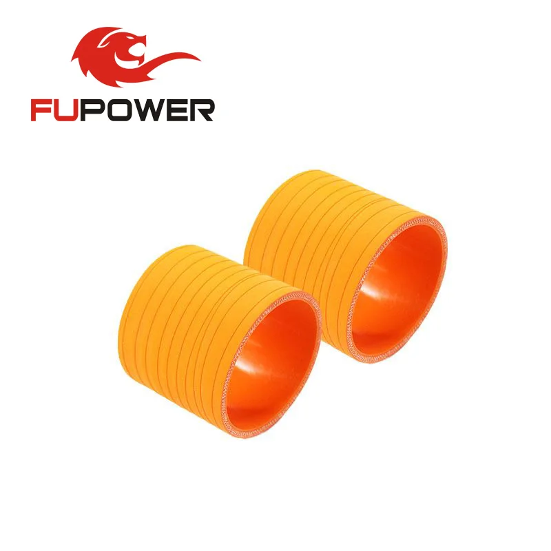 Custom For 9497 7.3l Powerstroke Set Of 2 Cac Intercooler Boots Head