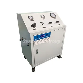 High Pressure Air-Driven Helium Hydrogen Oxygen Gas Booster Pump System for Cylinder Filling