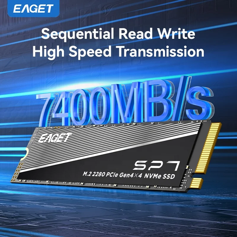 内蔵型SSD EAGET SP7 1TB M.2 2280 NVMe SSD 内蔵型SSD EAGET SP7 1TB M.2 2280 NVMe SSD 内蔵型SSD EAGET SP7