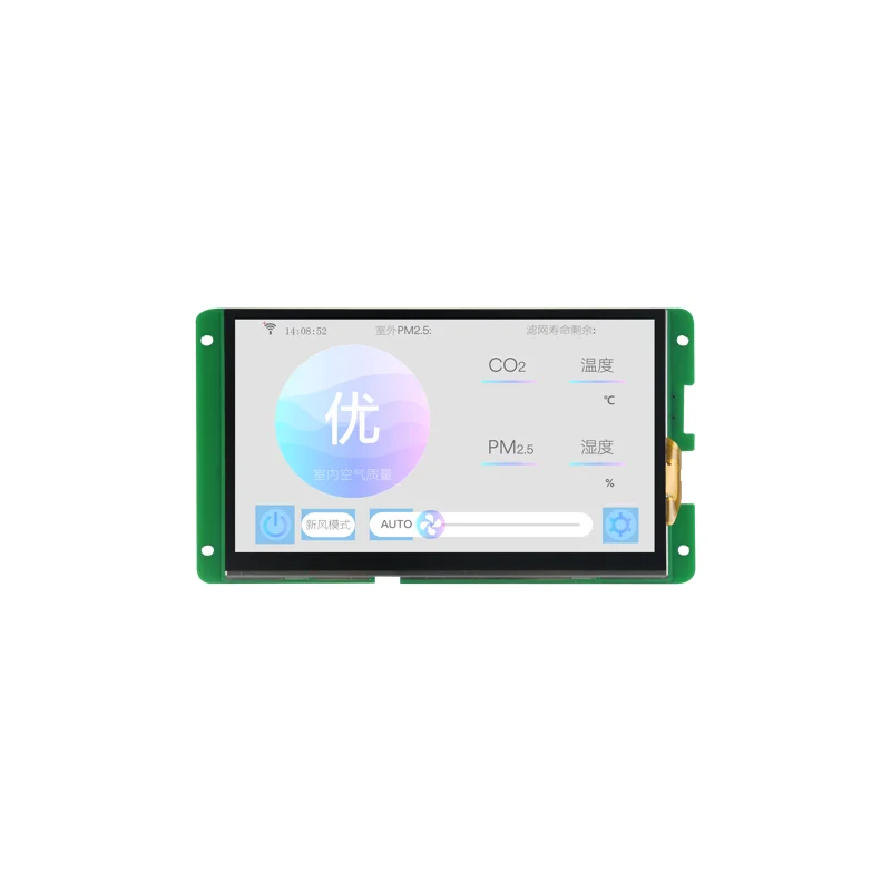 Factory OEM High brightness  DACAI  7 inch  LCD MODULE  DC10600M070_2111_0C IPS  RS232 TTL  capacitive touch