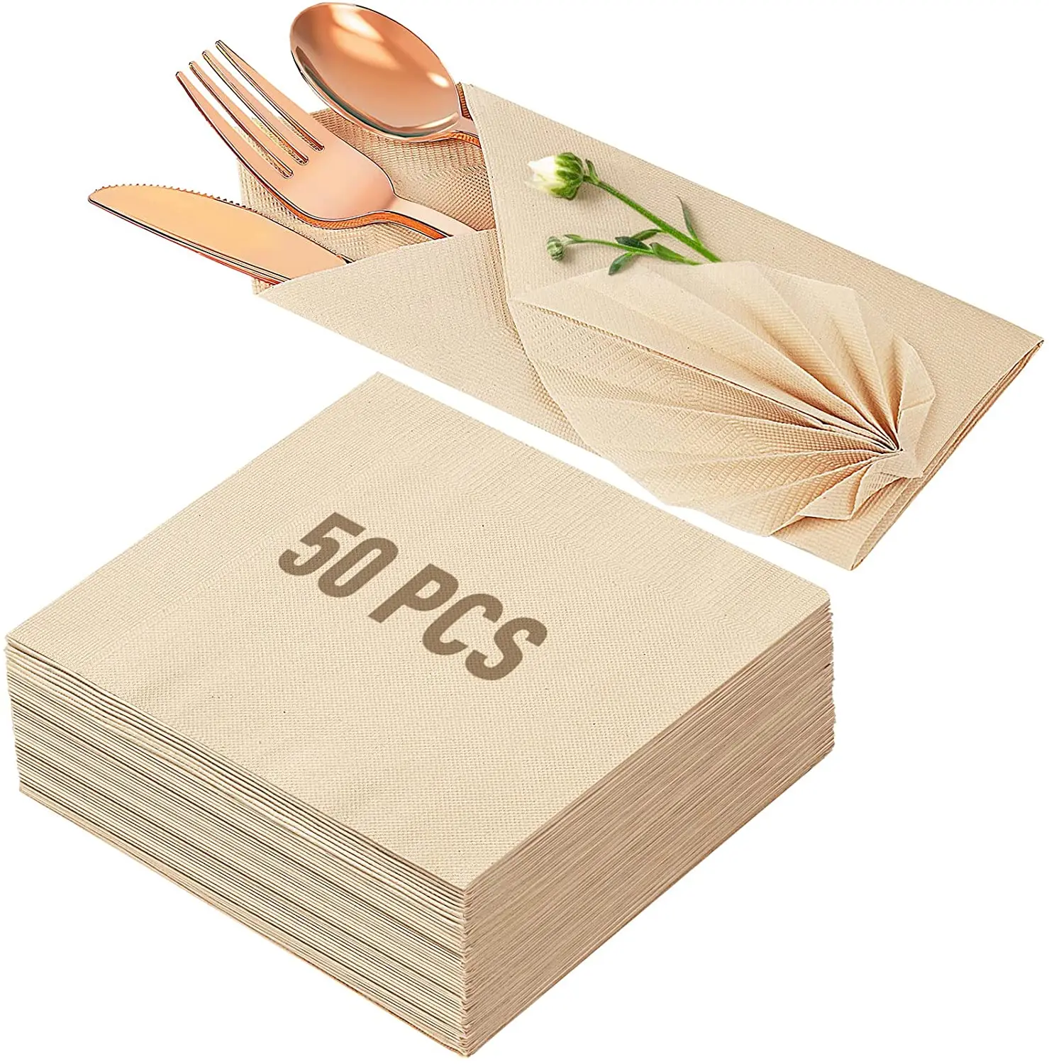 Personalized Disposable Printing Napkins Cocktail Beverage Paper With Your Own Design Restaurant Custom Printed Tissue Paper 1