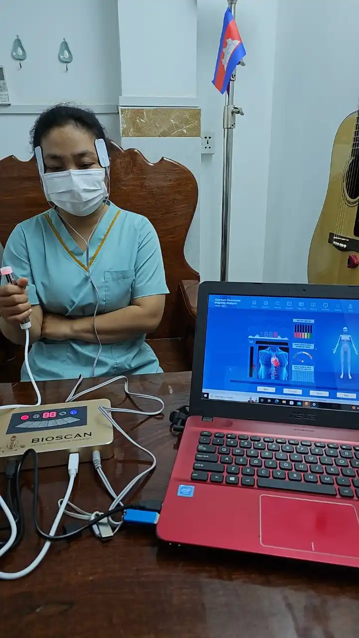 Latest Version Body Health Analyzer Quantum Resonant Magnetic Analyzer for Vitamin Deficiencies Checking Healthcare Supply