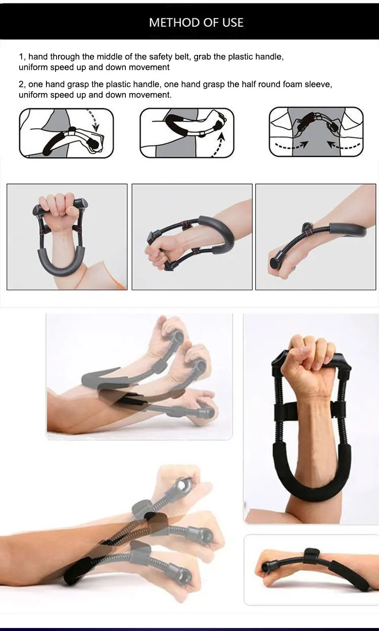 Flexibility Forearm Strengthener U Shape Wrist Trainer Hand Grip Buy Wholesale Fitness Forearm