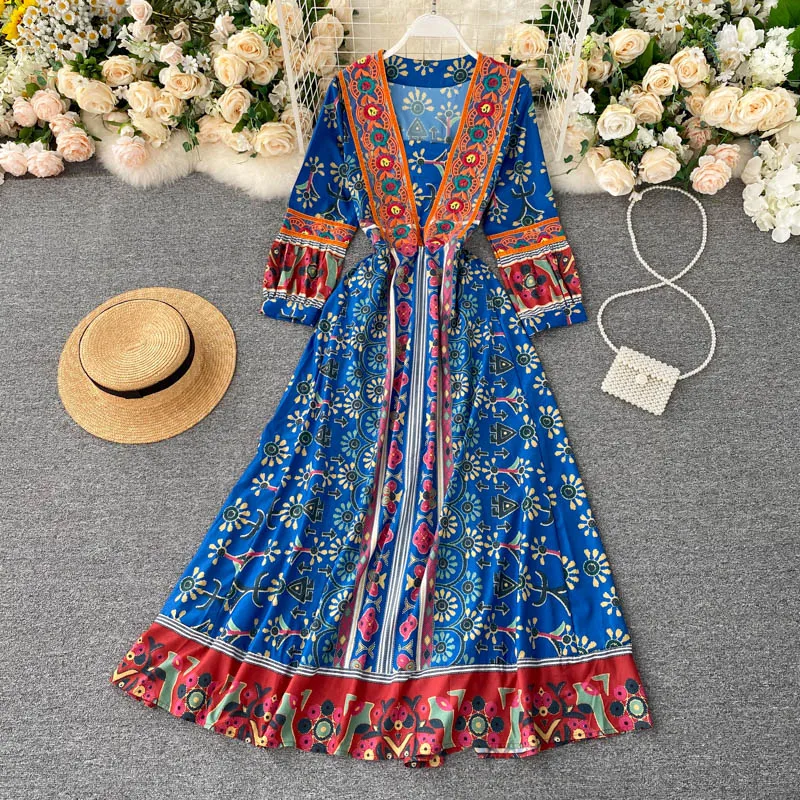 Summer New Women Casual Rayon Cotton 