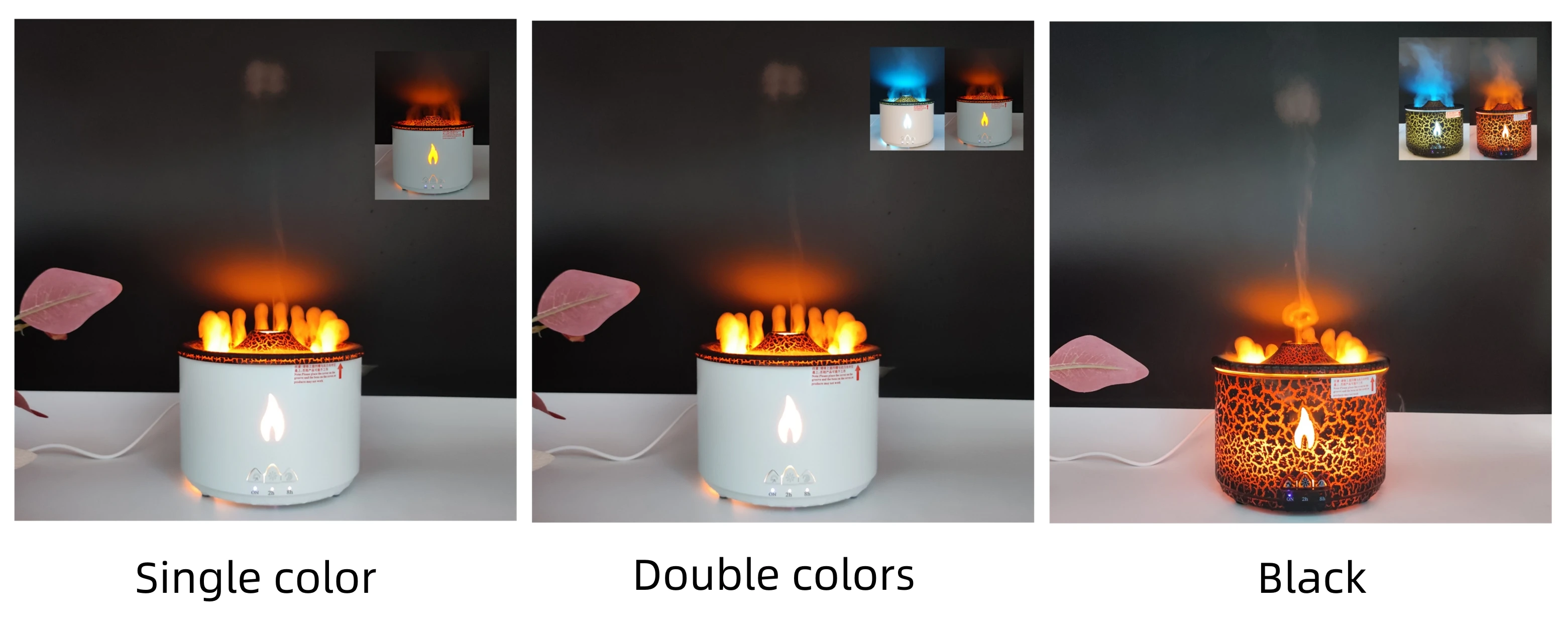 2024Jellyfish Flame Humidifier - USB Ultrasonic Large Capacity LED Night Light Aromatherapy Machine For Home Office Yoga Relaxation, From Humidifiers - Price 37.04