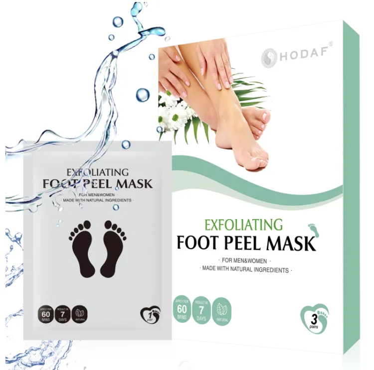 Peeling Exfoliating Foot Mask Feet Mask Remove Dead Skin Cuticles Heel