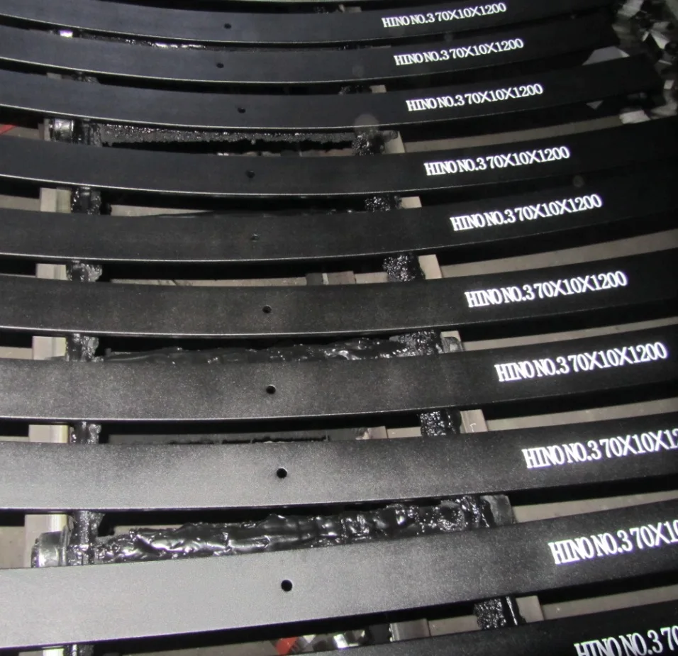 Professional Flat Auto Spare Parts Conventional Leaf Spring For Heavy