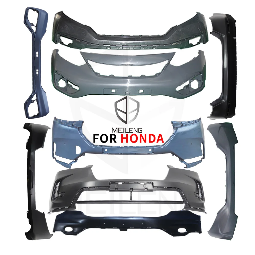 MEILENG High Quality Japanese Car Parts Auto Body Systems Body Kit Front  Bumper Rear Bumper for Honda Civic Accord CR-V Fit City, image size:1000x1000