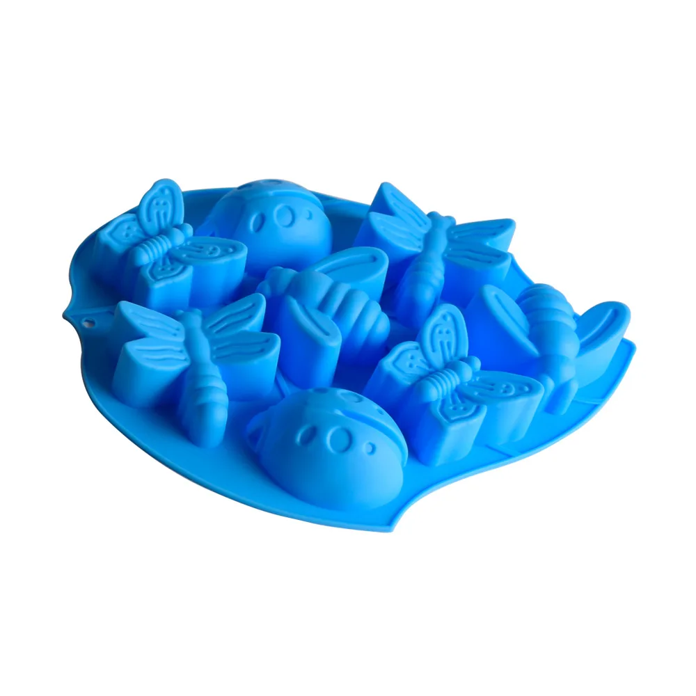 Easy Peel Silicone Insect Honey Peak Butterfly Cake Mold for Pudding Jelly Rice Cake-Cake Tools