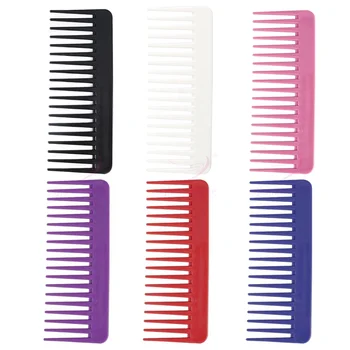 No Handle Detangler Comb Large Hair Detangling Comb Wide Tooth Comb for Curly Hair Wet Dry Hair