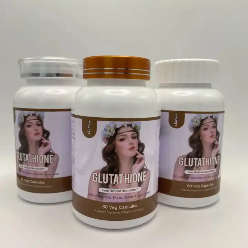 Private label skin whitening dietary supplement Natural Collagen Whitening Skin Biotin 60 capsules