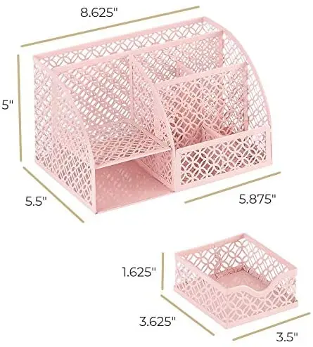 Металлическая настольная подставка для канцелярских принадлежностей и аксессуары держатель-сумка хранения ручек карандаш канцелярские принадлежности коробка декоративные дома