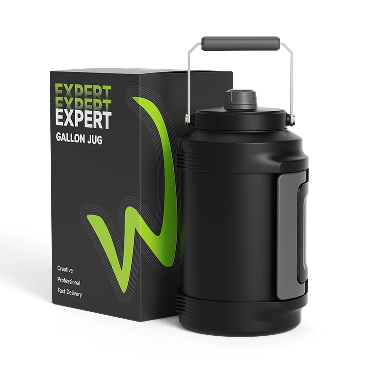 Woodsun Custom Manufacturer Vacuüm roestvrijstalen waterfles van 1 gallon