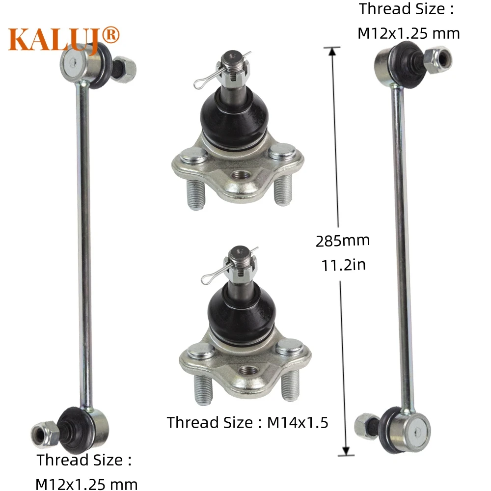 A-Premium 2-Pack Front Lower Ball Joints For Toyota Corolla 1993-1995 & Geo Prizm 1993-1995 - View #11
