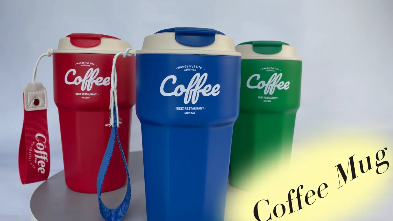 New420ml Coffee Tumbler With Logo Wholesale Supplier Double Walled Insulated 304 Stainless Steel