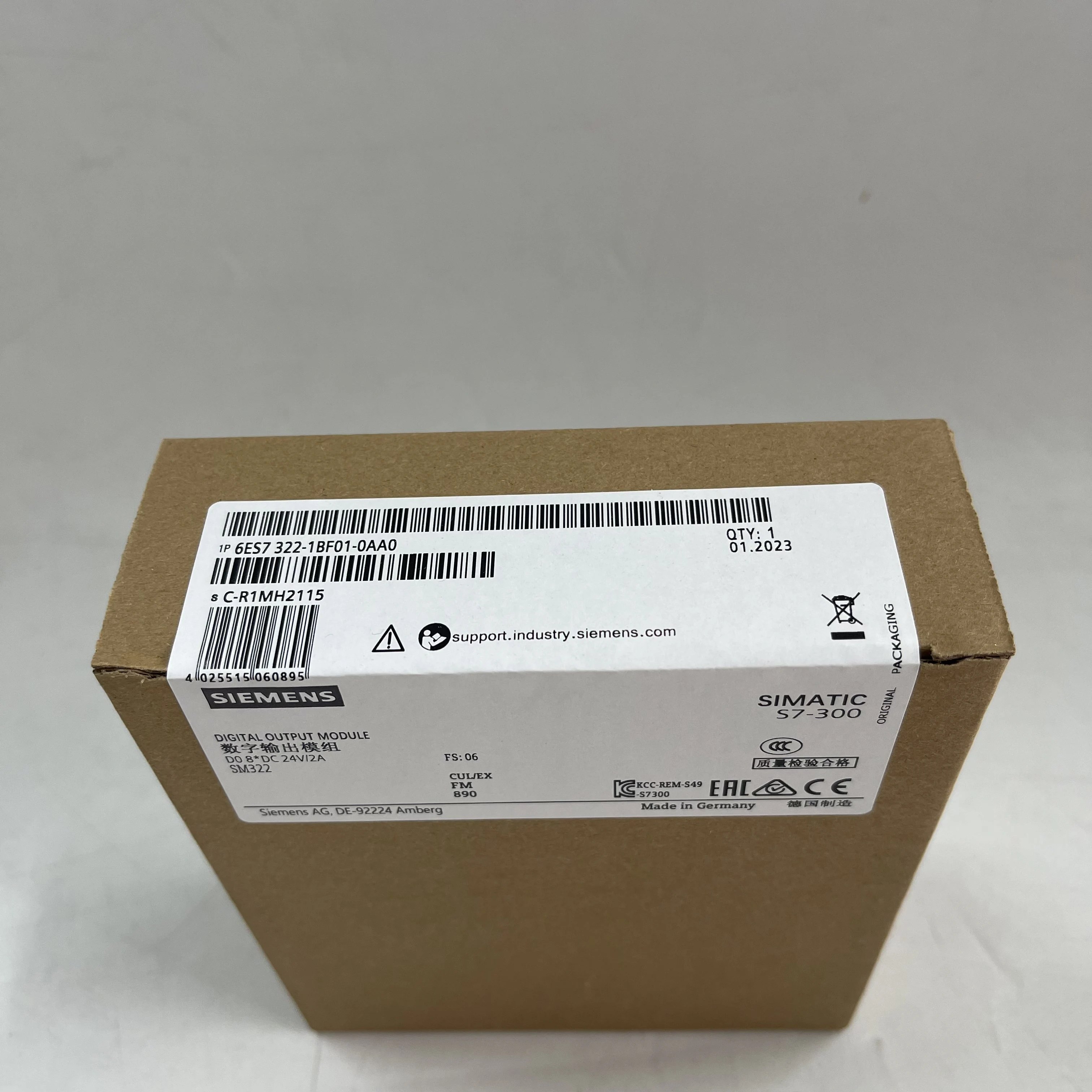 Siemens Digital Output Module 6ES7322-1BF01-0AA0 Siemens Digital Output Module 6ES7322-1BF01-0AA0