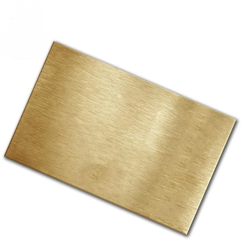 High quality customized solid brass copper sheet for industrial