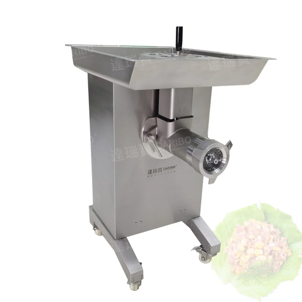 Commercial DARIBO 2024 Noodle Shape Meat Mincer Pork Grinder Fish Meat  Grinding Machinery
