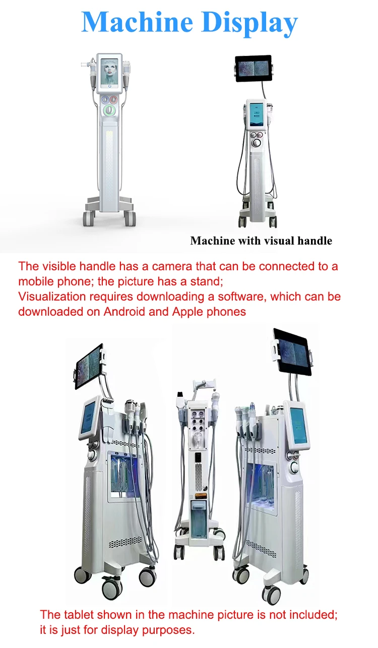 2024 6 in 1 Aqua Peeling Hydro Dermabrasion Machine Skin Cleansing for Clinic Beauty Salon Use