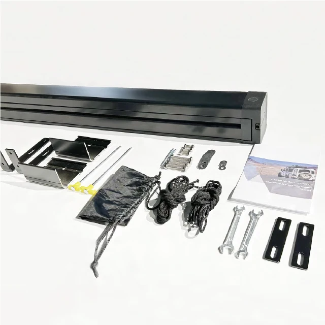 Wareda Aluminum Case Semi-Automatic Outdoor Offroad Retractable 4x4 Camp Suv Car Roof Side Awning