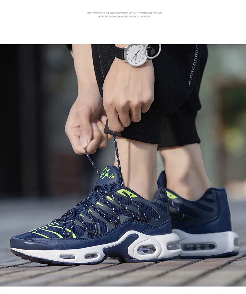 2023 Men's Casual Lace Up Shoes Men Lightweight Comfortable Breathable ...