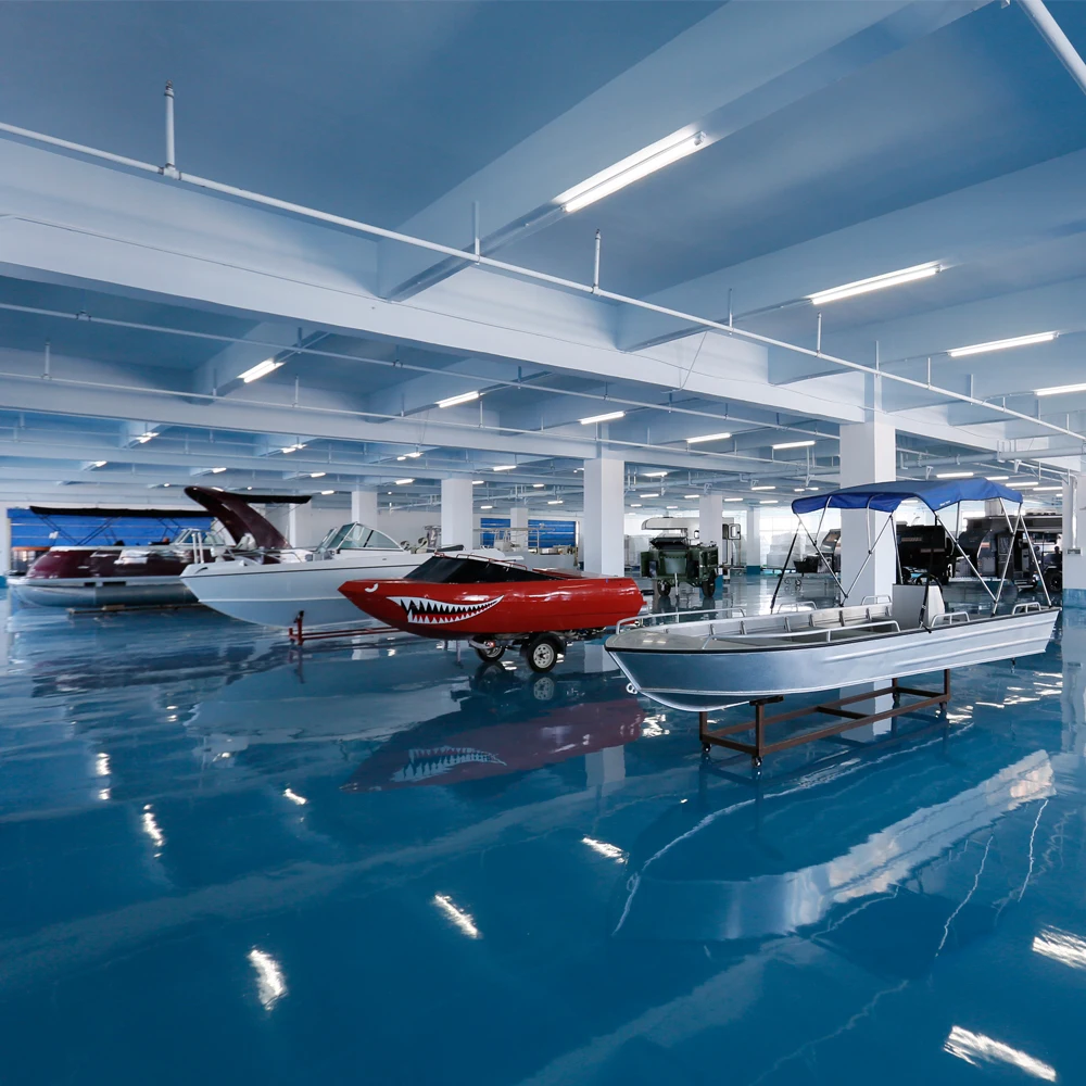 Luxury Mini High-Speed Aluminum Sport Yacht Centre Console Fishing Boat with Outboard Engine for Sale