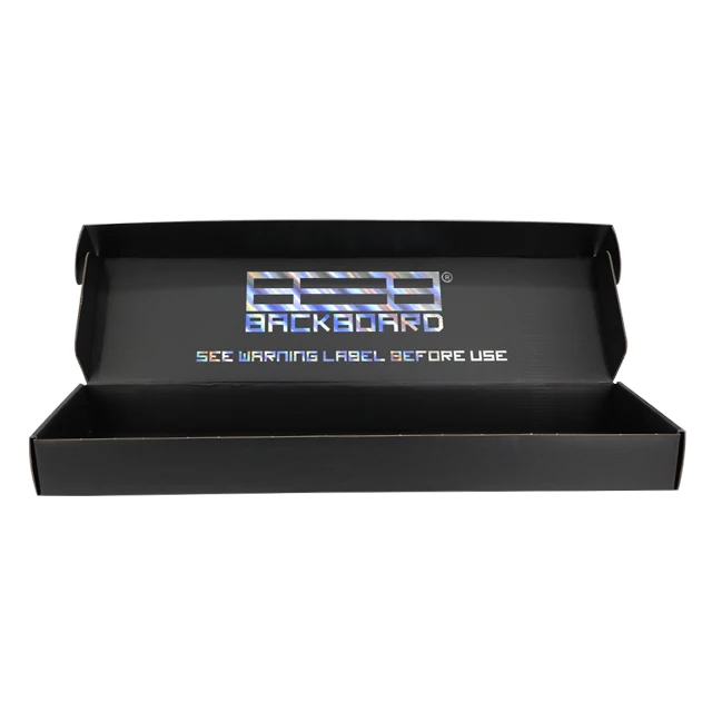 Personalised Baseball Bat Shipping Box Packaging 45 cm Custom Design Corrugated Skateboard Shipping Box OEM