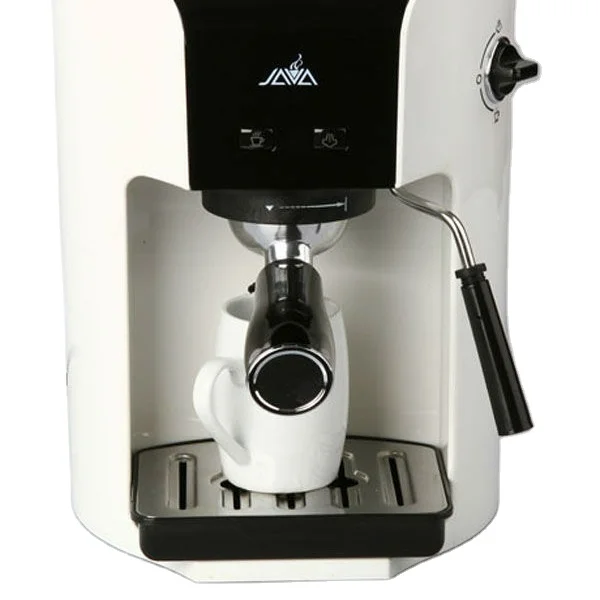 挽いた穀物のコーヒーメーカーを備えたJAVA自動販売コーヒー