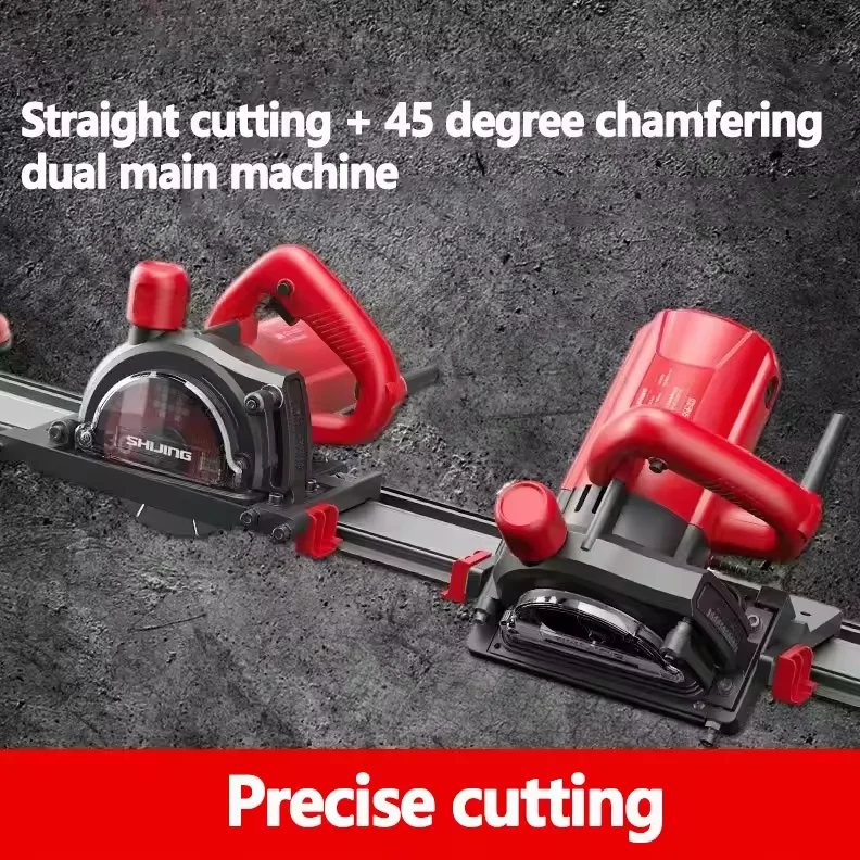 SHIJING 9601 Automatic Tile Cutting Machine Stone Cutting Machine 45 Degree Cutting Machine Background Wall Slab Cutter