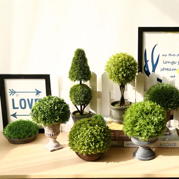 bonsai plastic artificial leaf tree bonsai live plant indoor plants artificial mini plant
