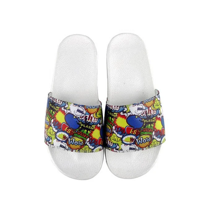 Шлепанцы Greatshoe с сублимационным принтом, женские пляжные шлепанцы hawai с 3D принтом, шлепанцы на плоской подошве с пользовательским логотипом