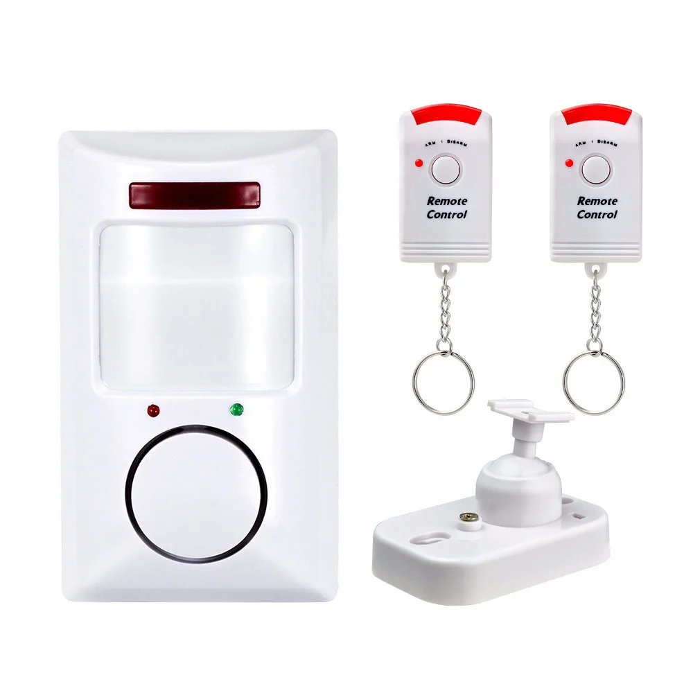 Remote Control Anti Theft Alarm Human Detector Wireless PIR Motion Sensor for Home Security Alarm