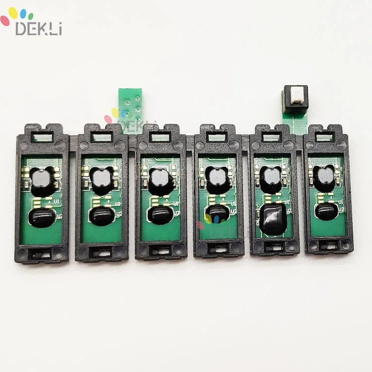 6 Color Chip for epson ARTISAN 837 Reset Chip CISS Chip