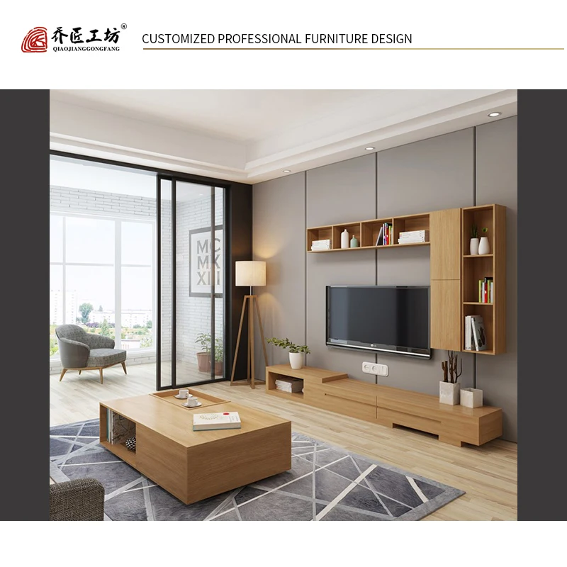 Factory Custom Design TV Ark Wooden TV Cabinet